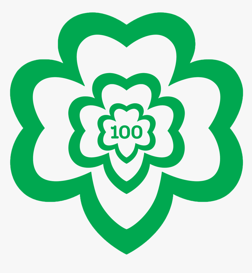 Daisy Girl Scout Logo Clip Art - 100th Anniversary Girl Scout 100 Years, HD Png Download, Free Download