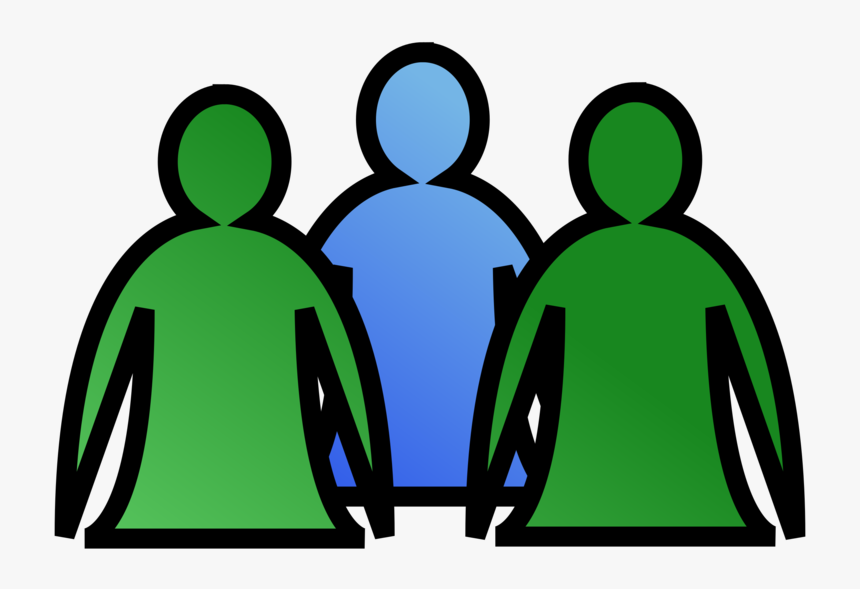 Group Of Three People Clipart, HD Png Download, Free Download