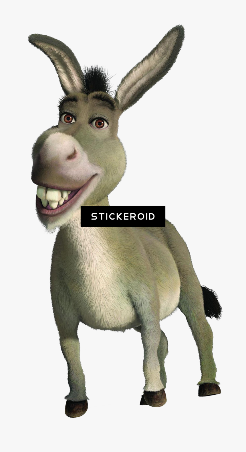 Pin The Tail On The Donkey Shrek , Png Download - Donkey Cuz I M All Alone, Transparent Png, Free Download