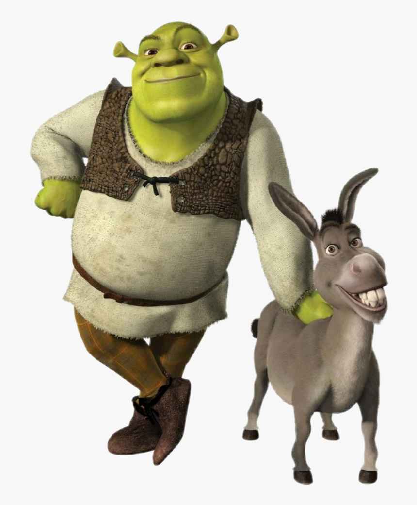 Shrek Donkey Png - Shrek And Donkey Png, Transparent Png, Free Download