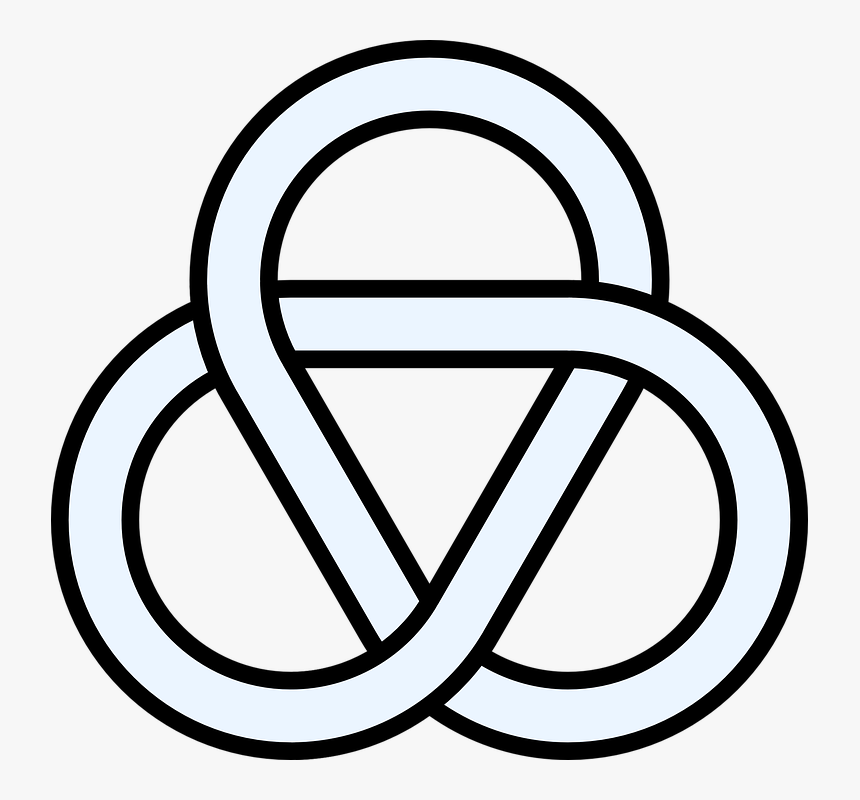 Trefoil, Circular, Knot, Topology, Mathematics, HD Png Download, Free Download