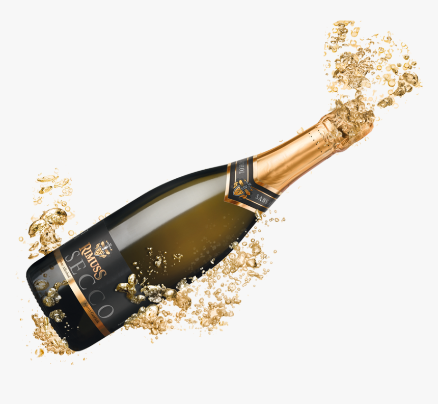 Champagne Wine Pinot Noir Bottle - Champagne Png, Transparent Png, Free Download