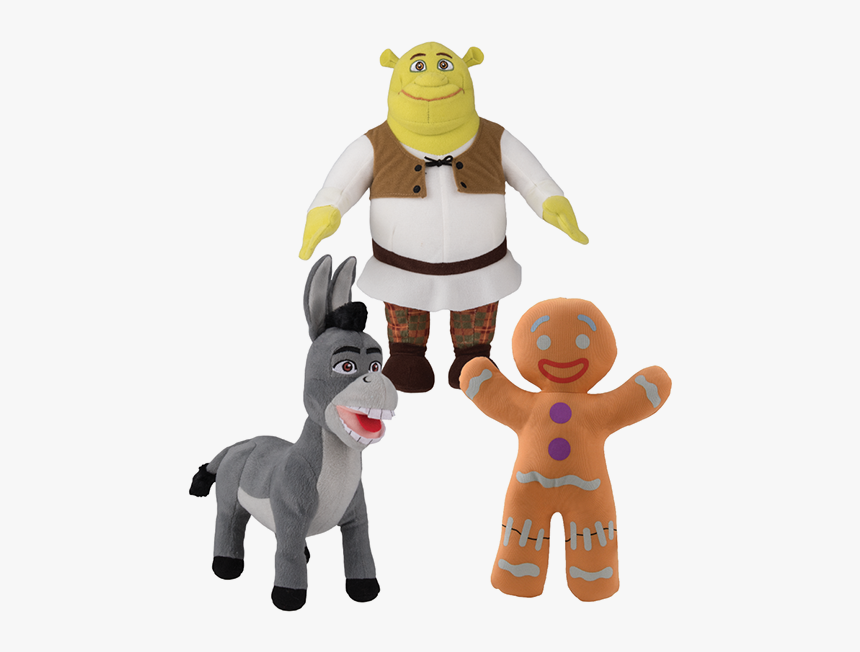 Shrek And Donkey Plush Dolls, HD Png Download, Free Download