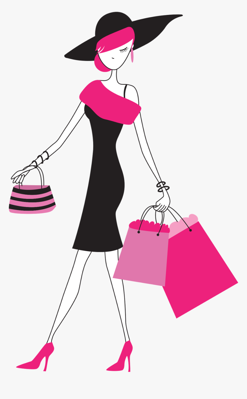 Mujeres De Compras Animadas, HD Png Download, Free Download