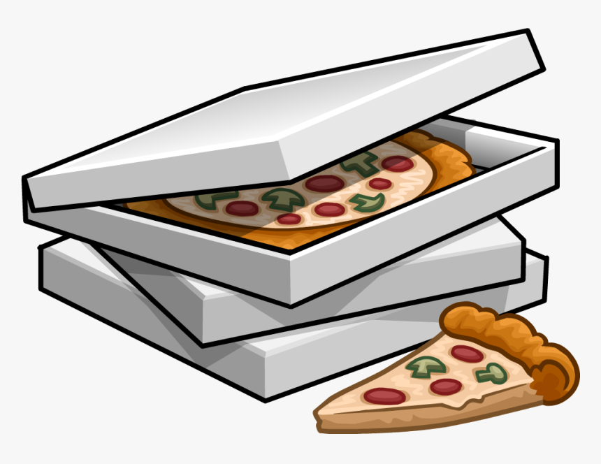 Transparent Pizza Slice Clipart Png - Pizza Box Clipart, Png Download, Free Download