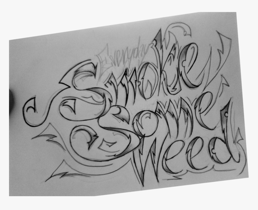 Transparent Realistic Smoke Png - Smoke Some Weed Tattoo, Png Download, Free Download