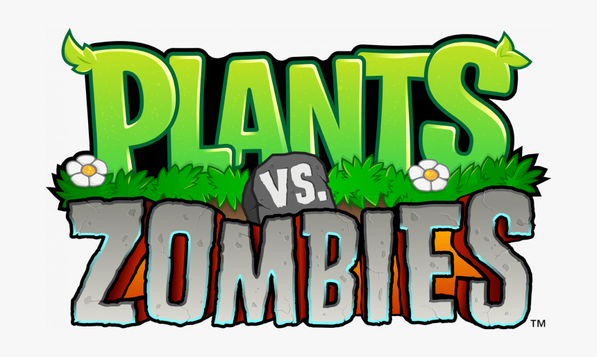 Logo Plantas Vs Zombies Png, Transparent Png, Free Download
