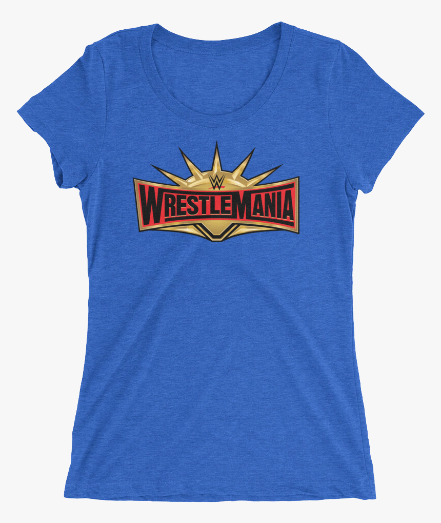 Wrestlemania 35 Logo Women"s Tri Blend T Shirt - T-shirt, HD Png Download, Free Download