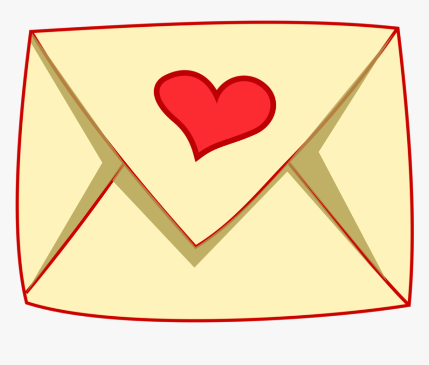 Mail Drawing Valentine - Love Letter Clipart, HD Png Download, Free Download