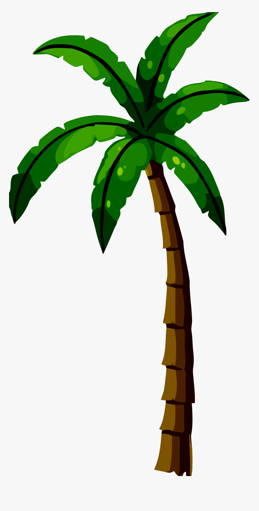 Png Free Stock Big Image Png - Drawing Of Two Palm Trees, Transparent Png, Free Download
