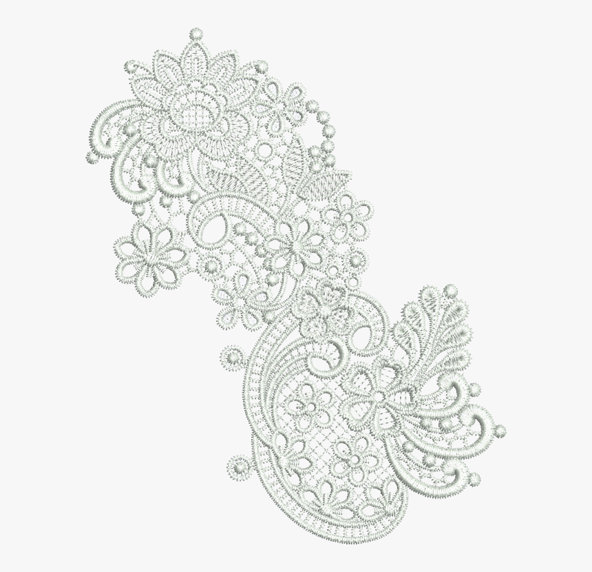 Doily - Lace Embroidery, HD Png Download, Free Download