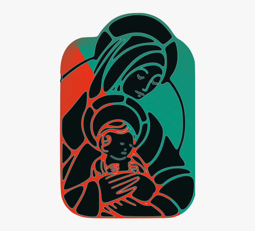 Baby Jesus Png - Virgen Maria Png, Transparent Png, Free Download