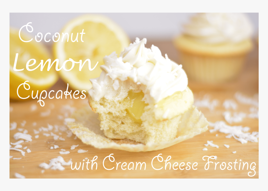 Coconut Lemon Cupcakes Title, HD Png Download, Free Download