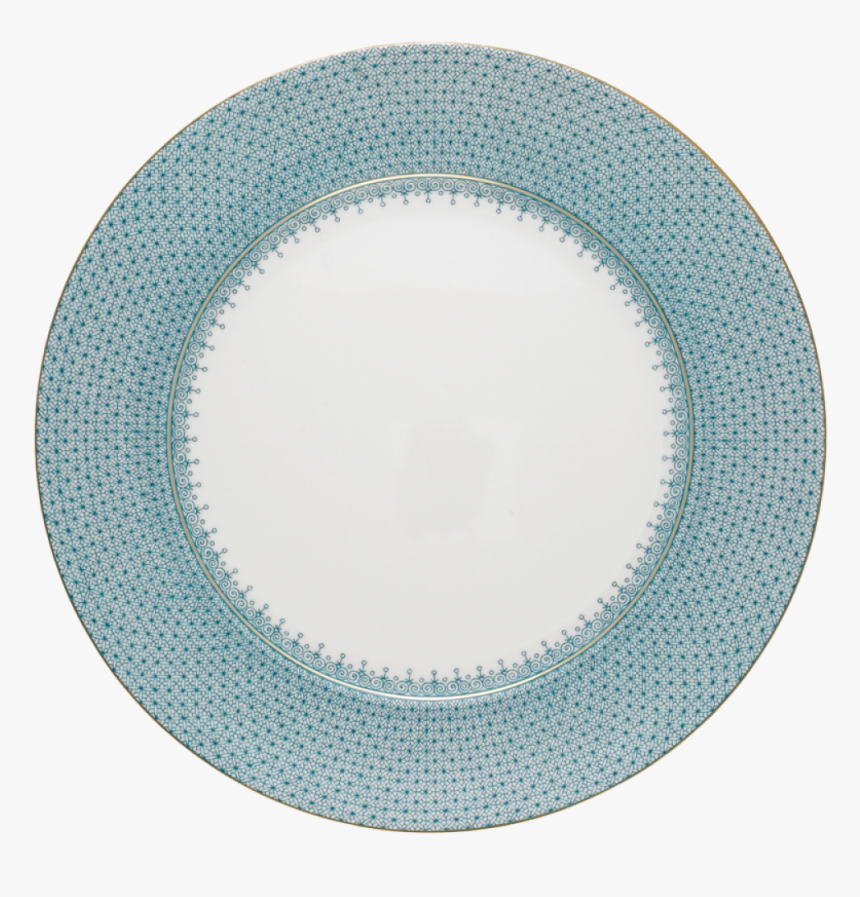 Lace Service Plate Turquoise - Circle, HD Png Download, Free Download