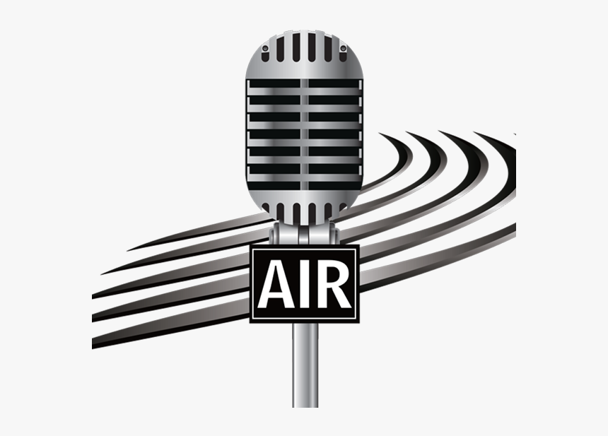 On Air Mic Png - Radio Microphone Logo Png, Transparent Png, Free Download