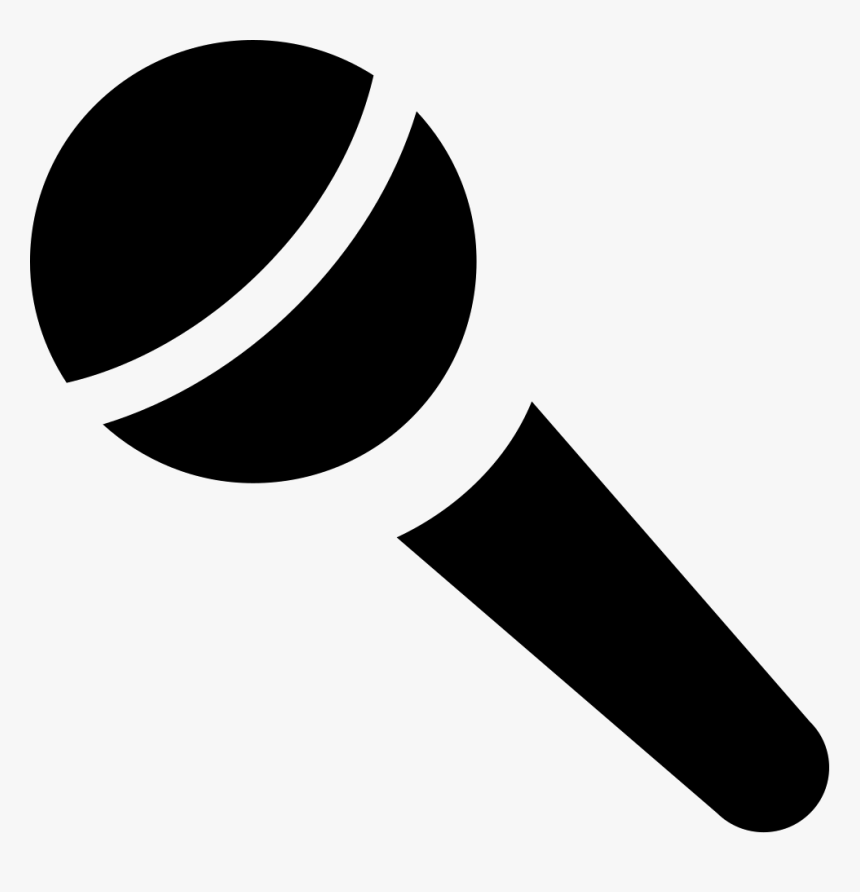 Si Glyph Microphone - Microphone Glyph, HD Png Download, Free Download