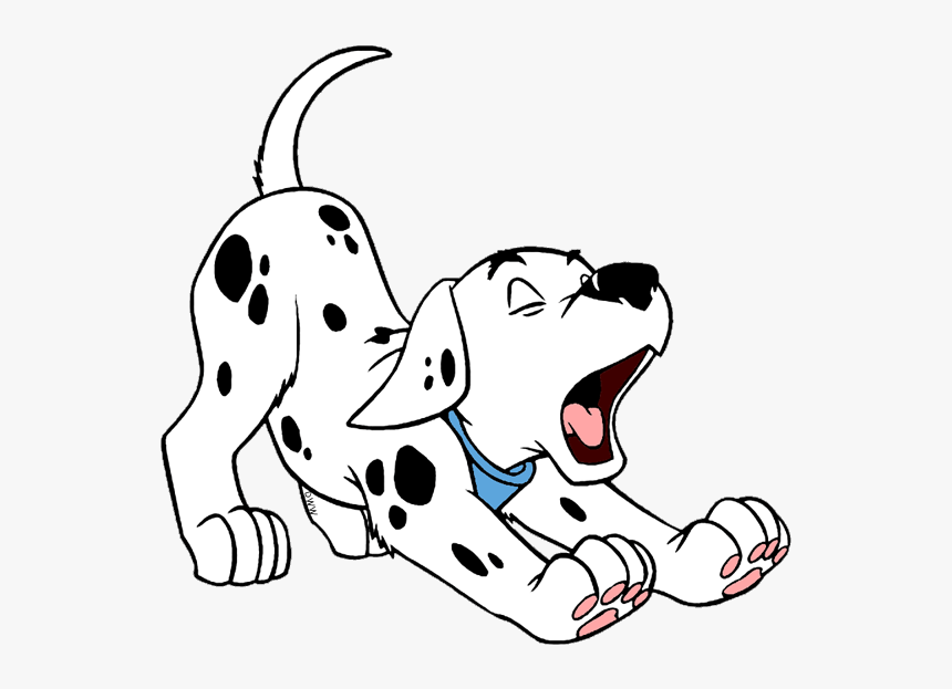 Dalmatian Puppies Clip Art - Dalmatian Puppy Cartoon, HD Png Download, Free Download