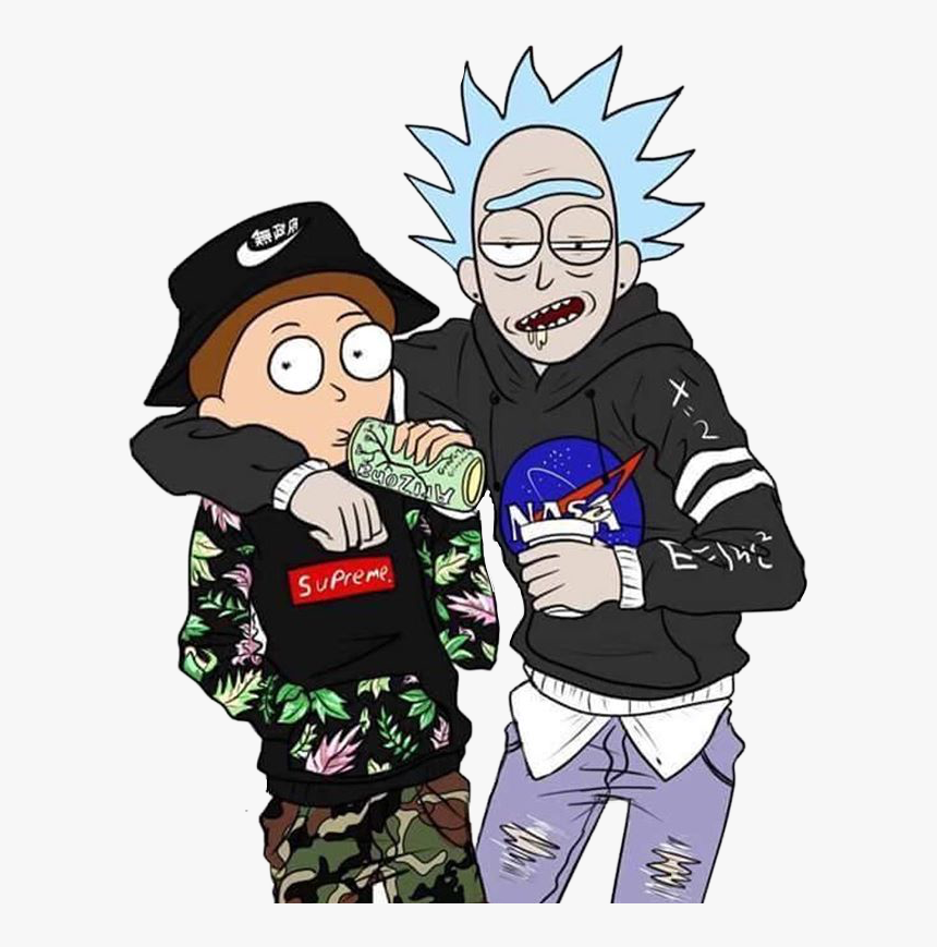 adidas rick et morty