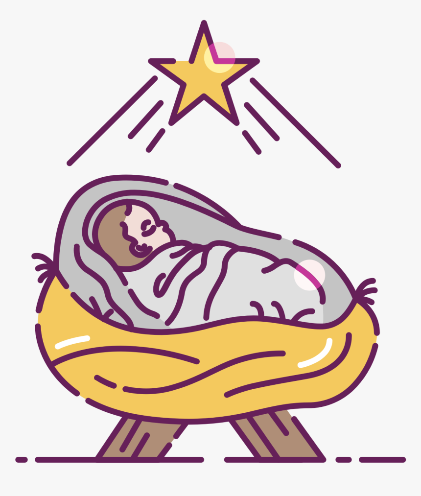 Christmas Designs Baby Jesus, HD Png Download, Free Download