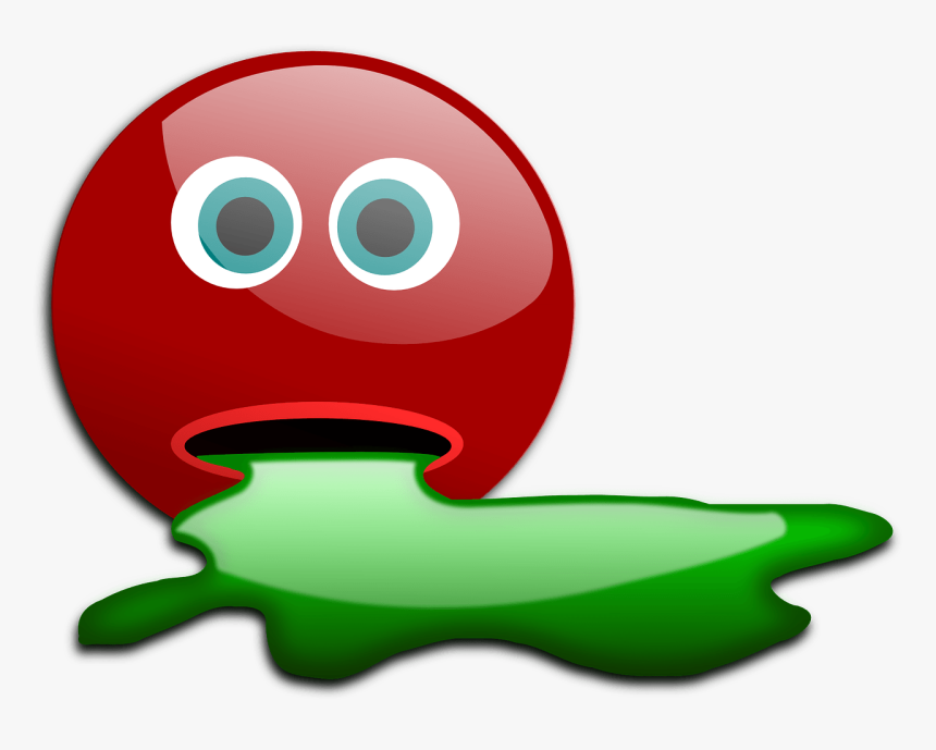 Sick Smiley , Transparent Cartoons - Sick Smiley, HD Png Download, Free Download