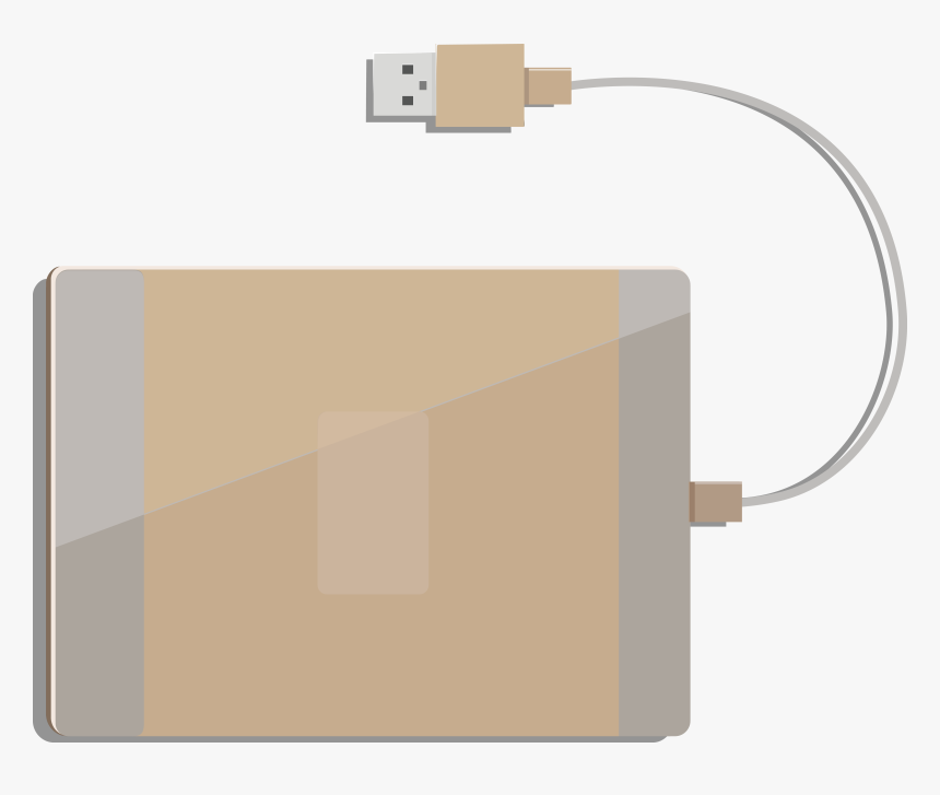 Free External Hard Disk Clip Art - External Hard Drive Clipart Png, Transparent Png, Free Download