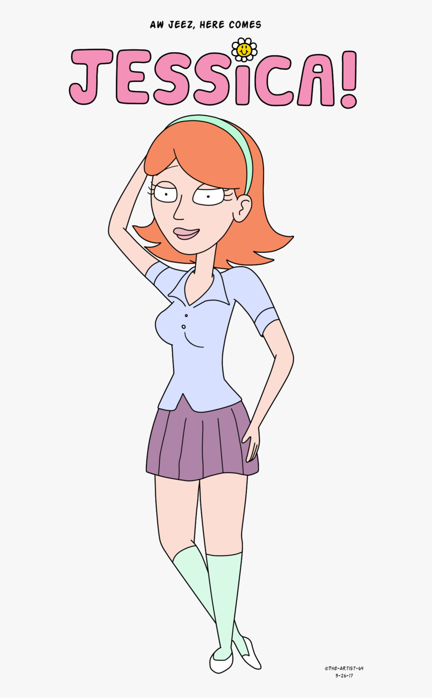 Rick And Morty Clipart Rick Hugging - Jessica De Rick Y Morty, HD Png Download, Free Download