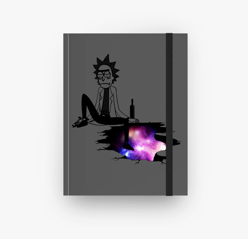 Caderno Rick Sanchez Sad Rick And Morty De Mark Zerumna - Rick Sanchez Sad Rick, HD Png Download, Free Download