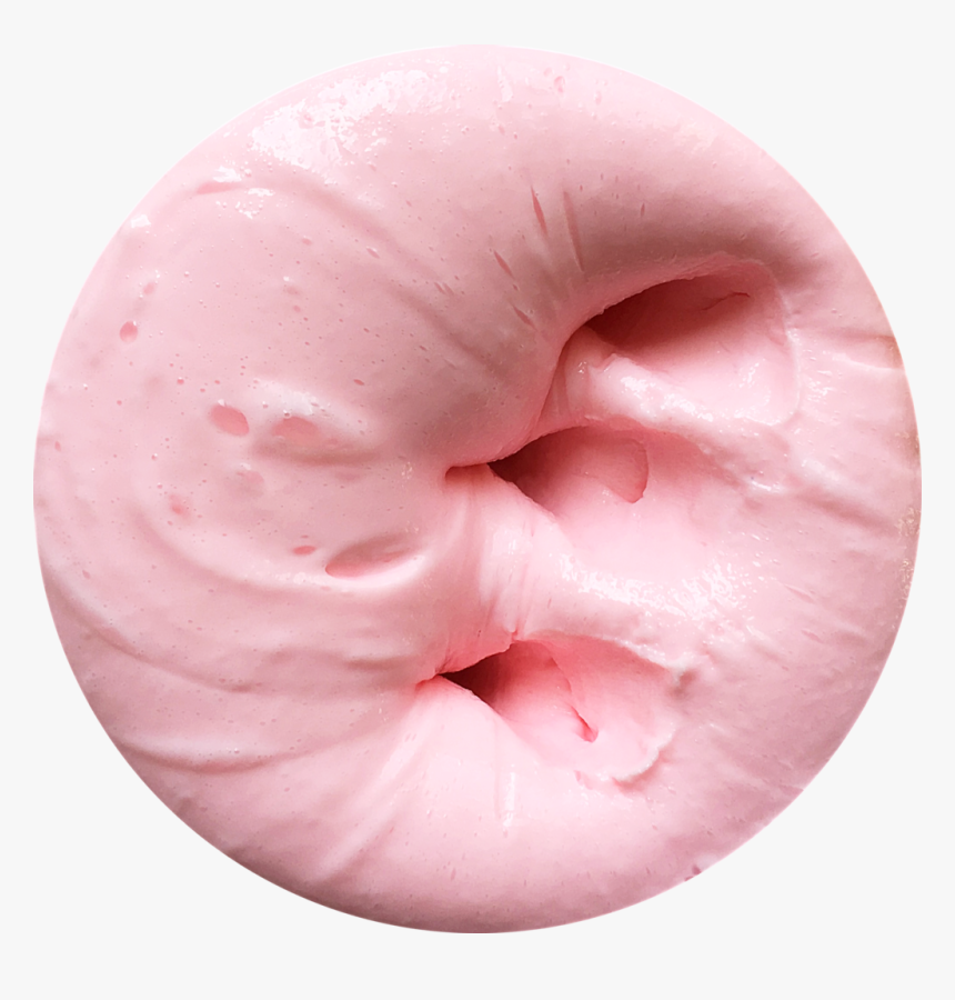 Strawberry Cream Cheese Slime - Macro Photography, HD Png Download, Free Download