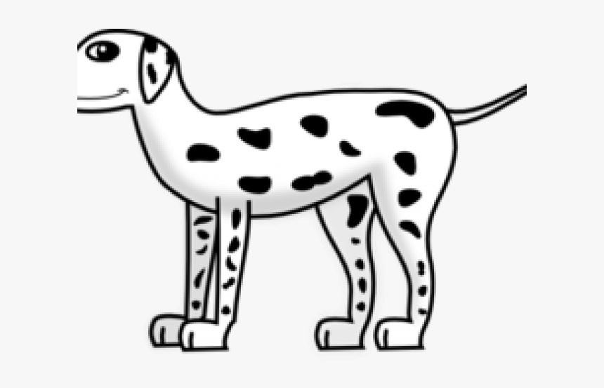 Dalmatian Clipart Black And White, HD Png Download, Free Download