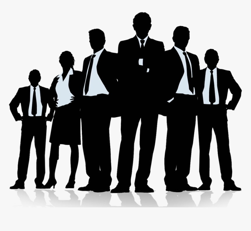 Business People Silhouette Png, Transparent Png, Free Download