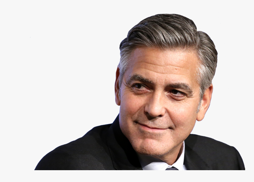George Clooney Png - Face Detection With Convex Hull, Transparent Png, Free Download