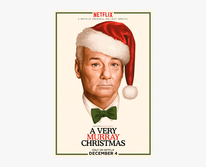 A Very Murray Xmas - Bill Murray Christmas Movie, HD Png Download, Free Download