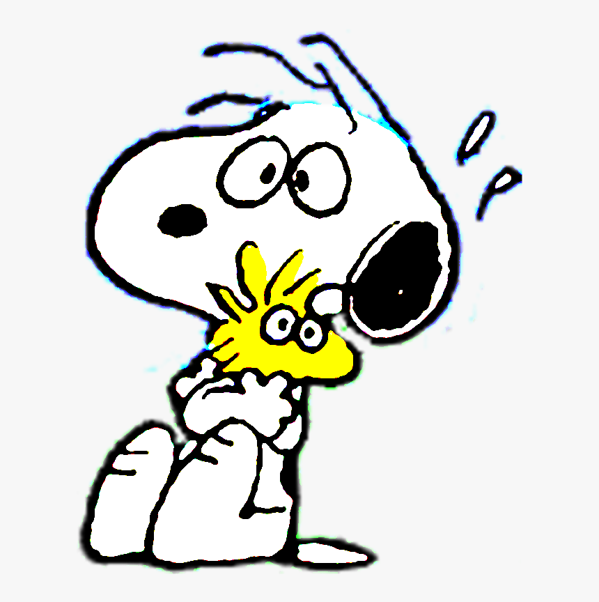 Sick Clipart Snoopy - Snoopy And Woodstock, HD Png Download, Free Download
