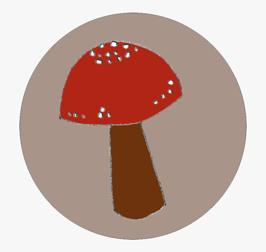 Toadstool Easy Embroidery Kit - Shiitake, HD Png Download, Free Download