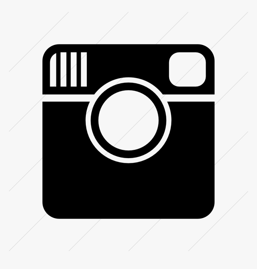 Instagram Social Icon Black - Instagram Icon Black Transparent, HD Png Download, Free Download