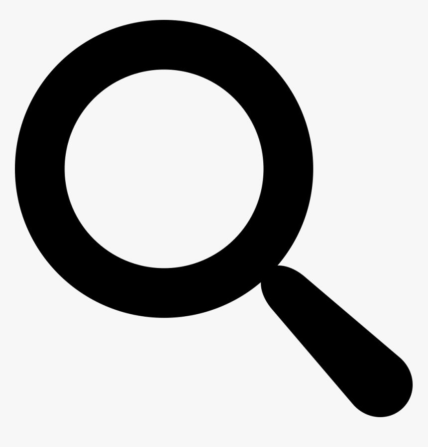 Instagram Icon Black Png - Magnifying Glass Vector Png, Transparent Png, Free Download