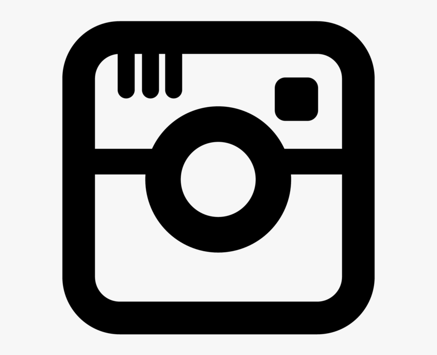 Transparent Instagram Icons Png Clipart , Png Download - Black And White Instagram Vector Logo, Png Download, Free Download