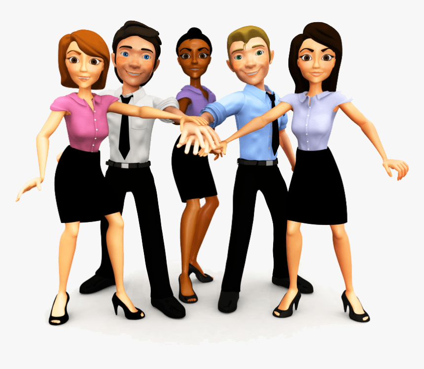 Clip Art Cartoon Team - Warm Welcome Greetings, HD Png Download - kindpng