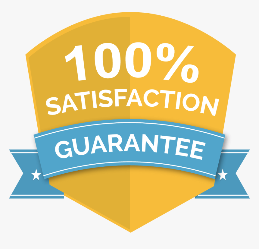 Satisfaction Guarantee - 100% Satisfaction Guarantee, HD Png Download, Free Download