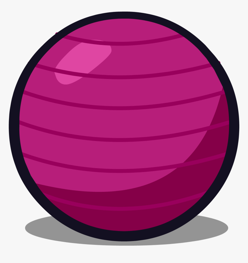 Exercise Ball - Mario Mushroom 2d, HD Png Download, Free Download
