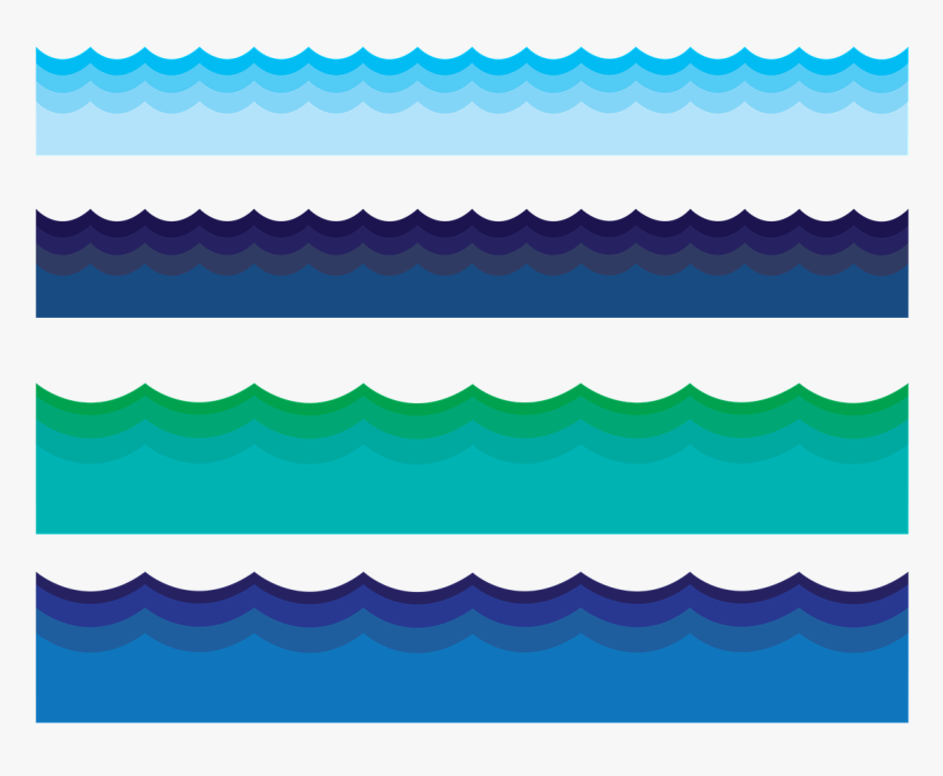 Cartoon Water Waves Png, Transparent Png, Free Download