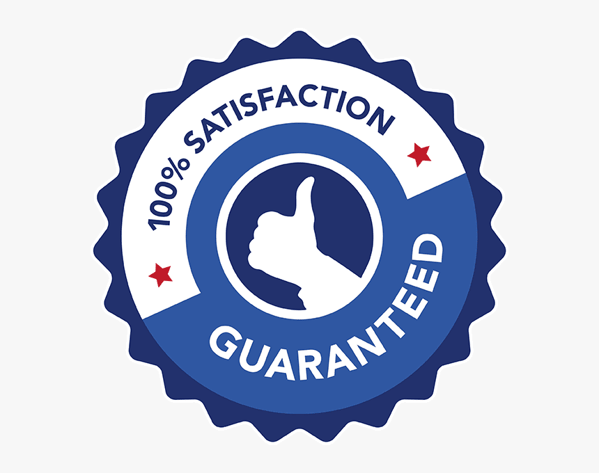 Americlean"s 100% Satisfaction Guarantee Logo - Money Back Guarantee, HD Png Download, Free Download