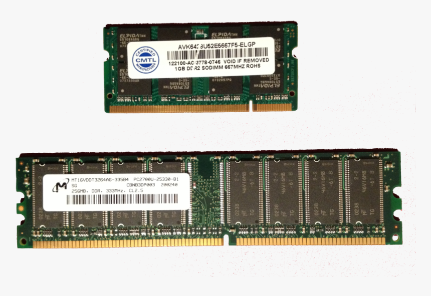 Pictured Above Are Ram Modules, HD Png Download, Free Download