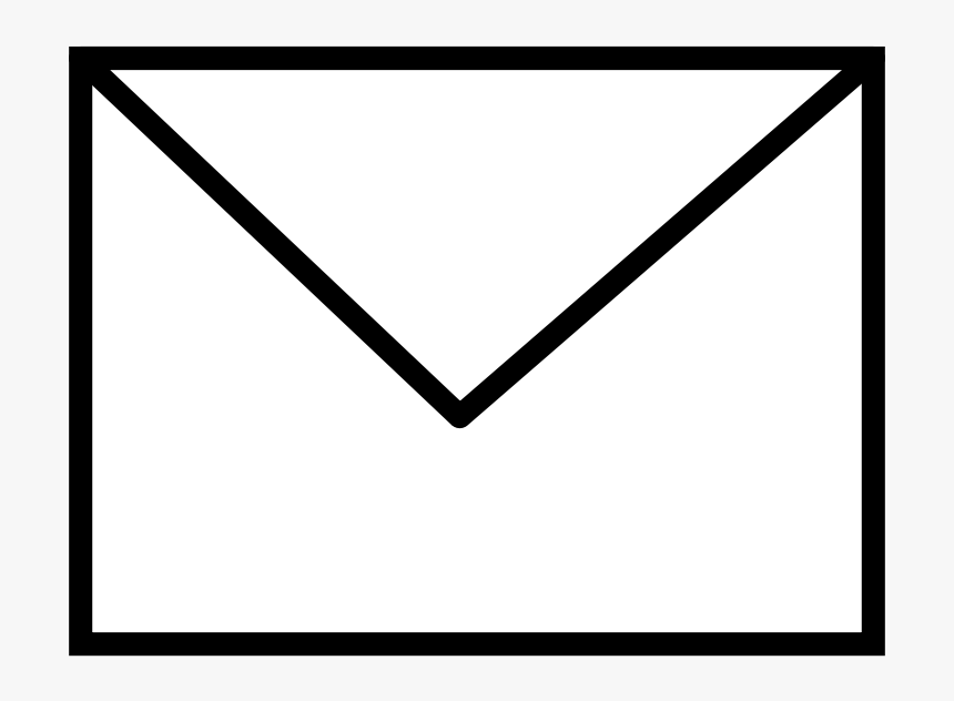 Envelope Png - Mail Icon Vector White, Transparent Png, Free Download