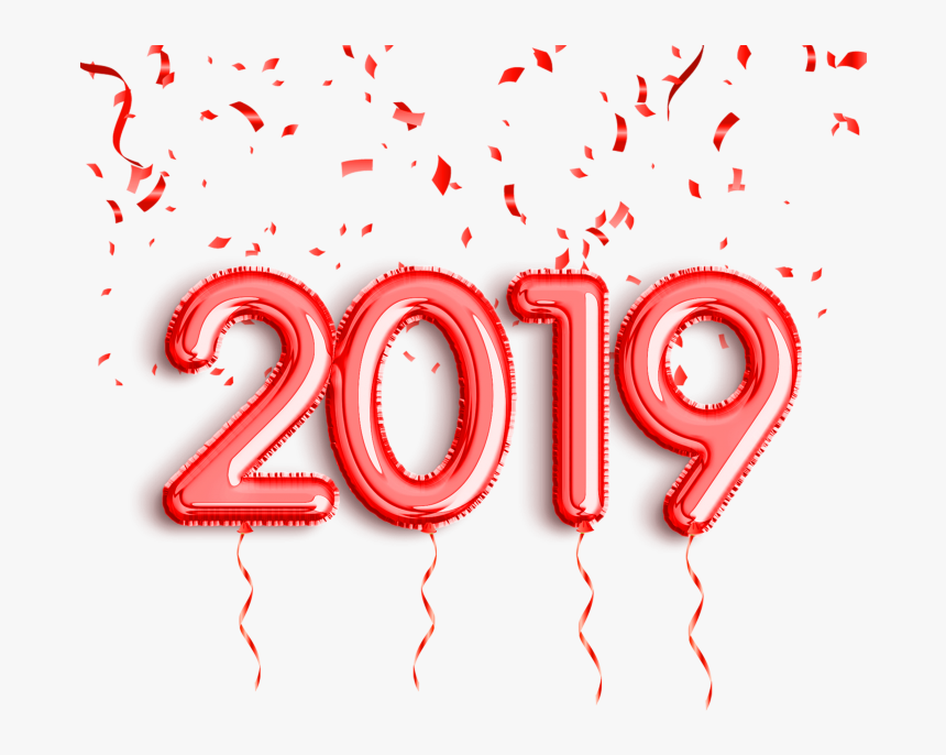 2019 Celebration Red Balloon Png Image Free Download - Illustration, Transparent Png, Free Download