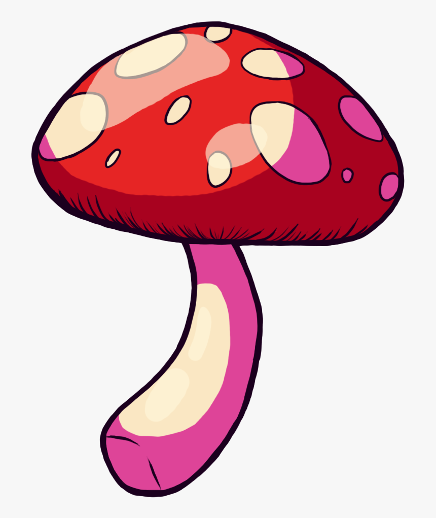 A Drawing Of A Toadstool - Shiitake, HD Png Download, Free Download
