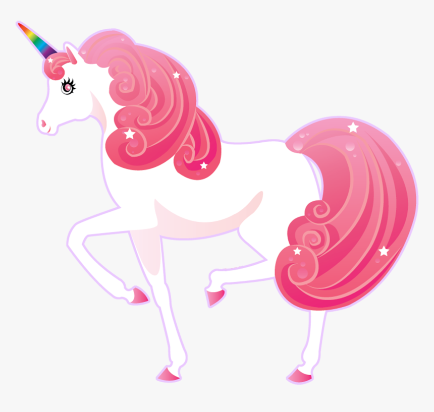 Horn Clipart Pink Unicorn - Unicorn Png, Transparent Png, Free Download