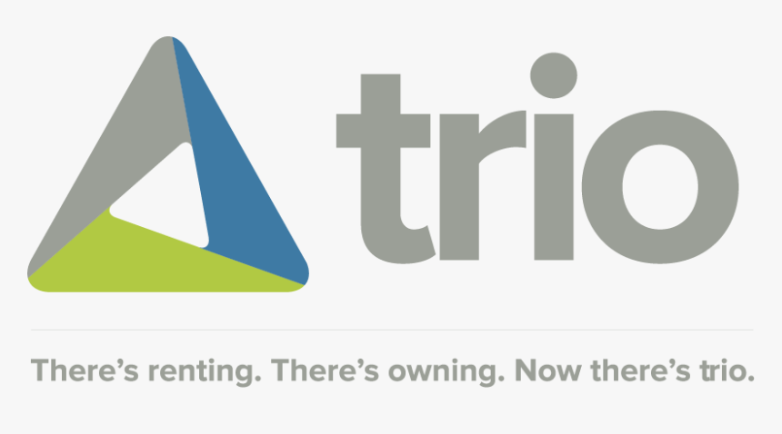 Trio Logo Full Tag - Triangle, HD Png Download, Free Download