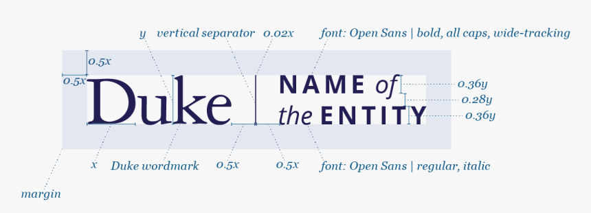 A Diagram Illustrating How To Compose A Horizontal - Duke University, HD Png Download, Free Download