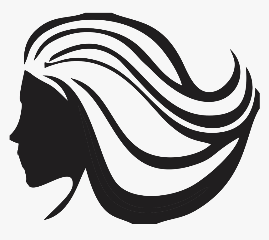 Hairstyle Artificial Hair Integrations Logo Vector - Hair Png Line Vector, Transparent Png, Free Download
